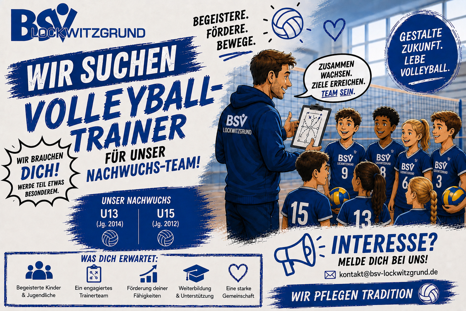 Volleyball Trainer gesucht!
